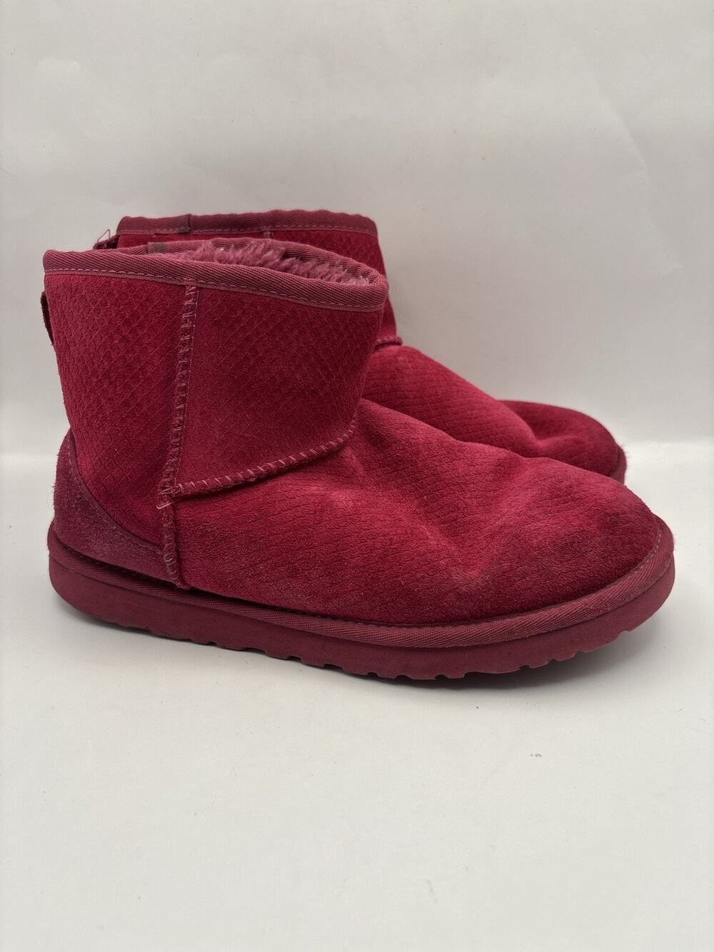 Ugg Classic Mini Pink Boots Women Size 7